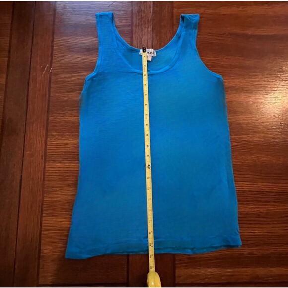 Chances R Super Soft Light Blue Sleeveless Tank Size Large - Picture 3 of 6